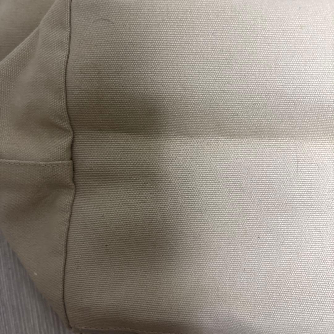 PRADA プラダ キャンバス 三角ロゴ トート バッグ ベージュ イエロー