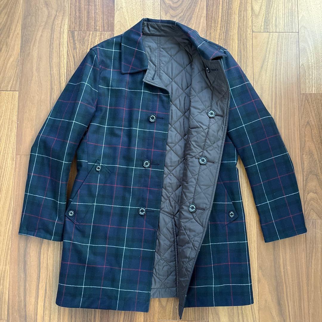 マッキントッシュフィロソフィー ステンカラーコート リバーシブル 38 メンズ