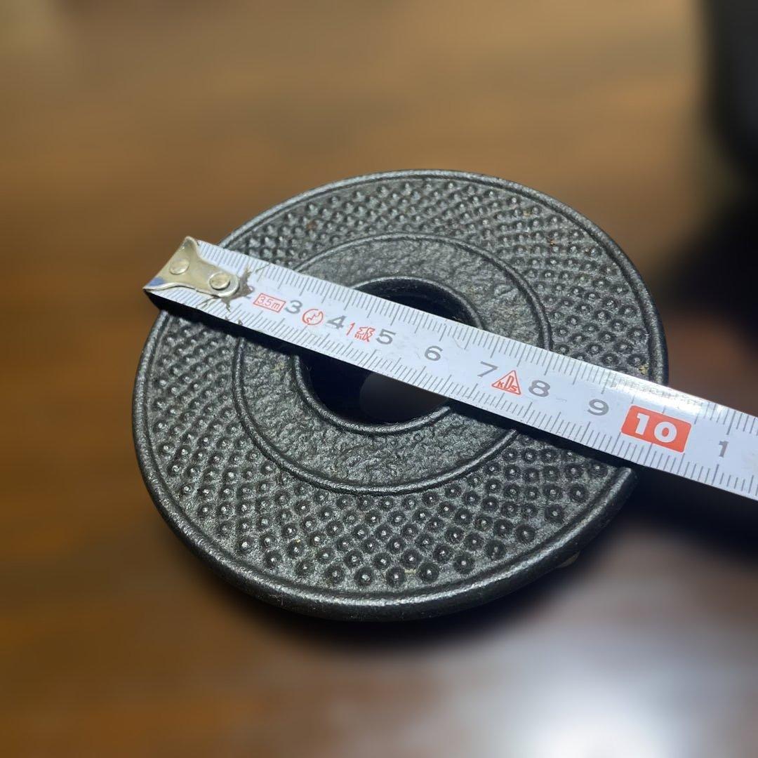 鋳鉄製 鉄瓶 底皿付き