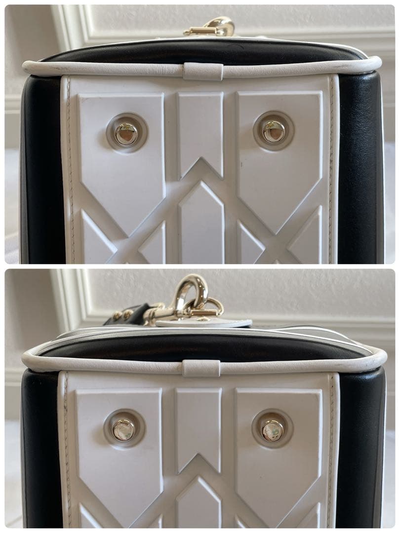 Christian Dior マクロカナージュ ボウリングバッグ ボストンバッグ