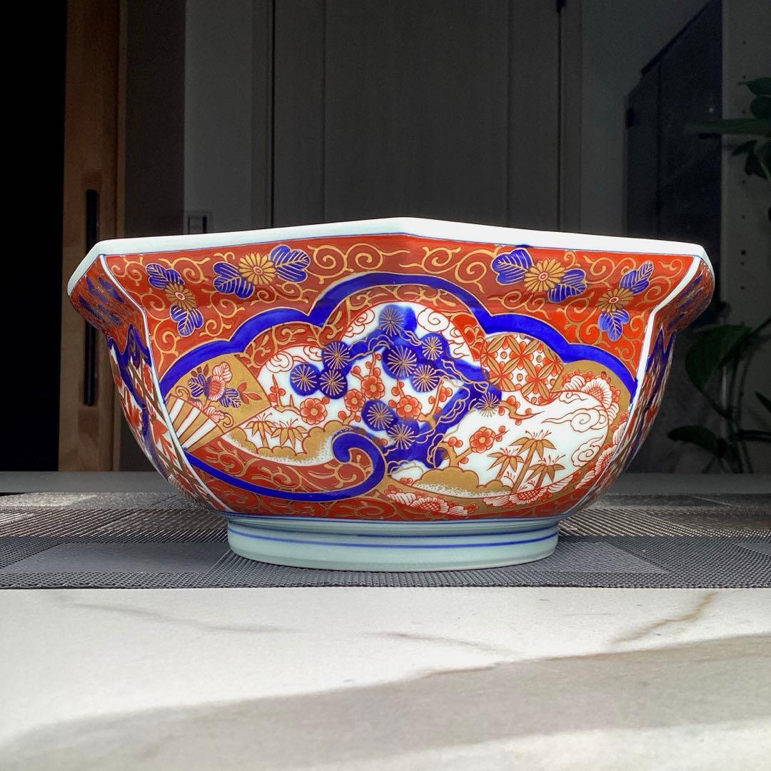 『メルうー特価』　其泉　大鉢　豪華金彩