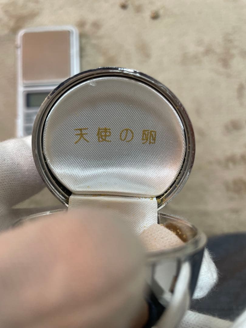 株式会社サンシャイン　天使の卵　ピアス(K18 SV刻印あり)