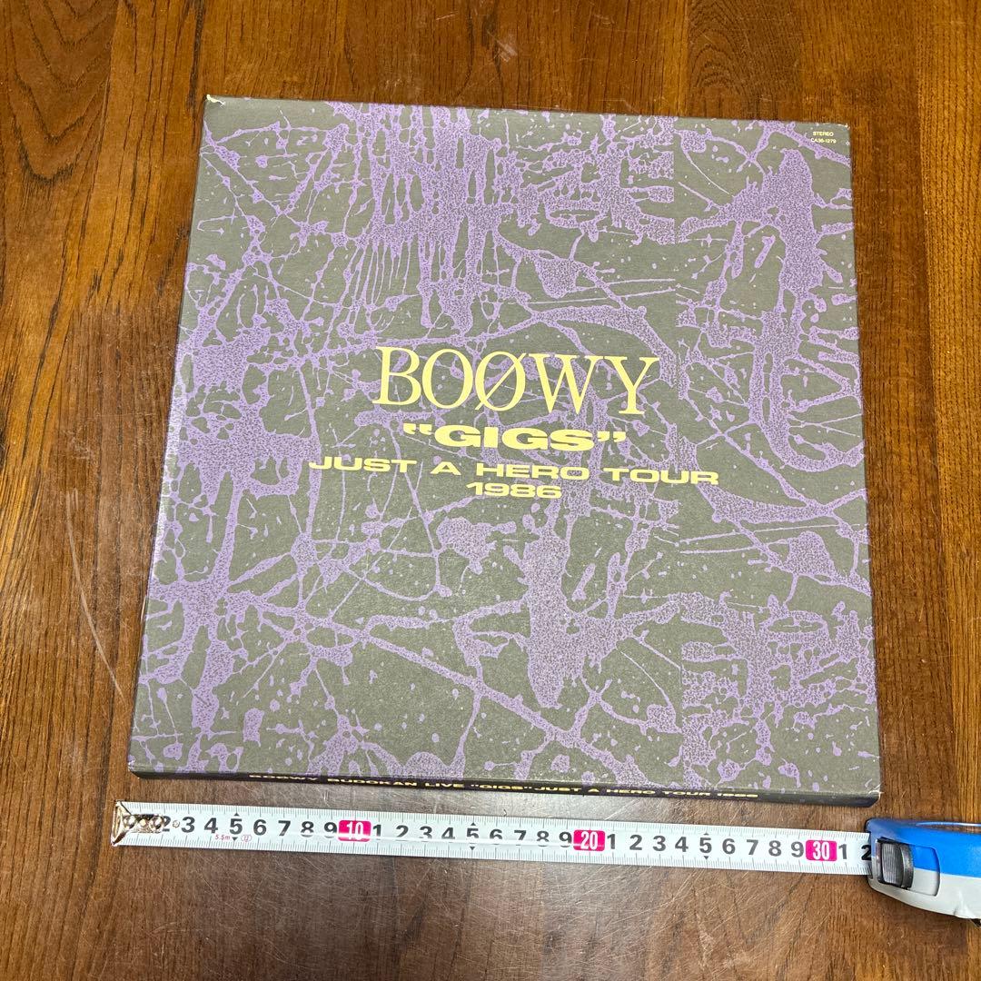 BOØWY \"GIGS\" JUST A HERO TOUR 1986
