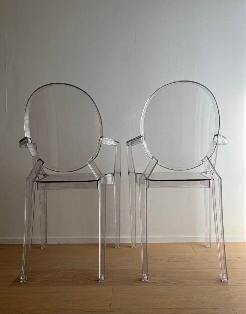 Kartell LOUIS GHOST 2脚set