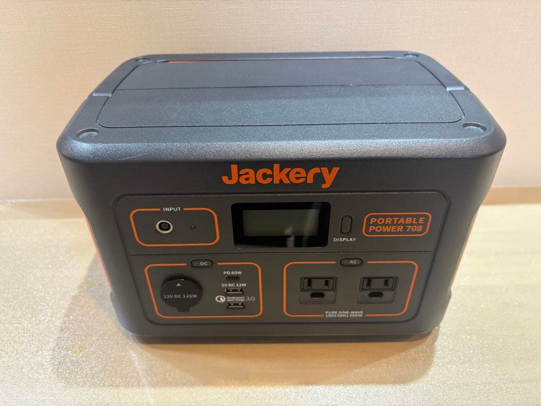【最終値下げ】Jackeryポータブル電源708 PTB071