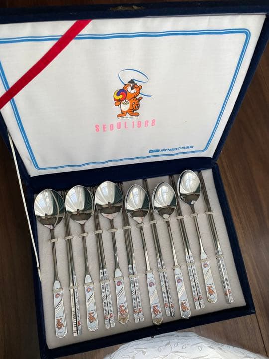 ソウルオリンピック カラトリーセット（韓国箸/匙）