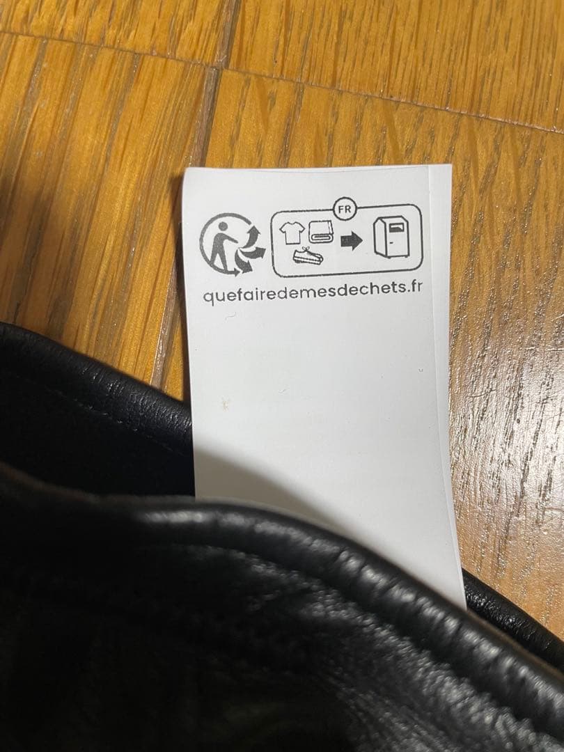 OUR LEGACY ブラックレザー　HIS GROVES