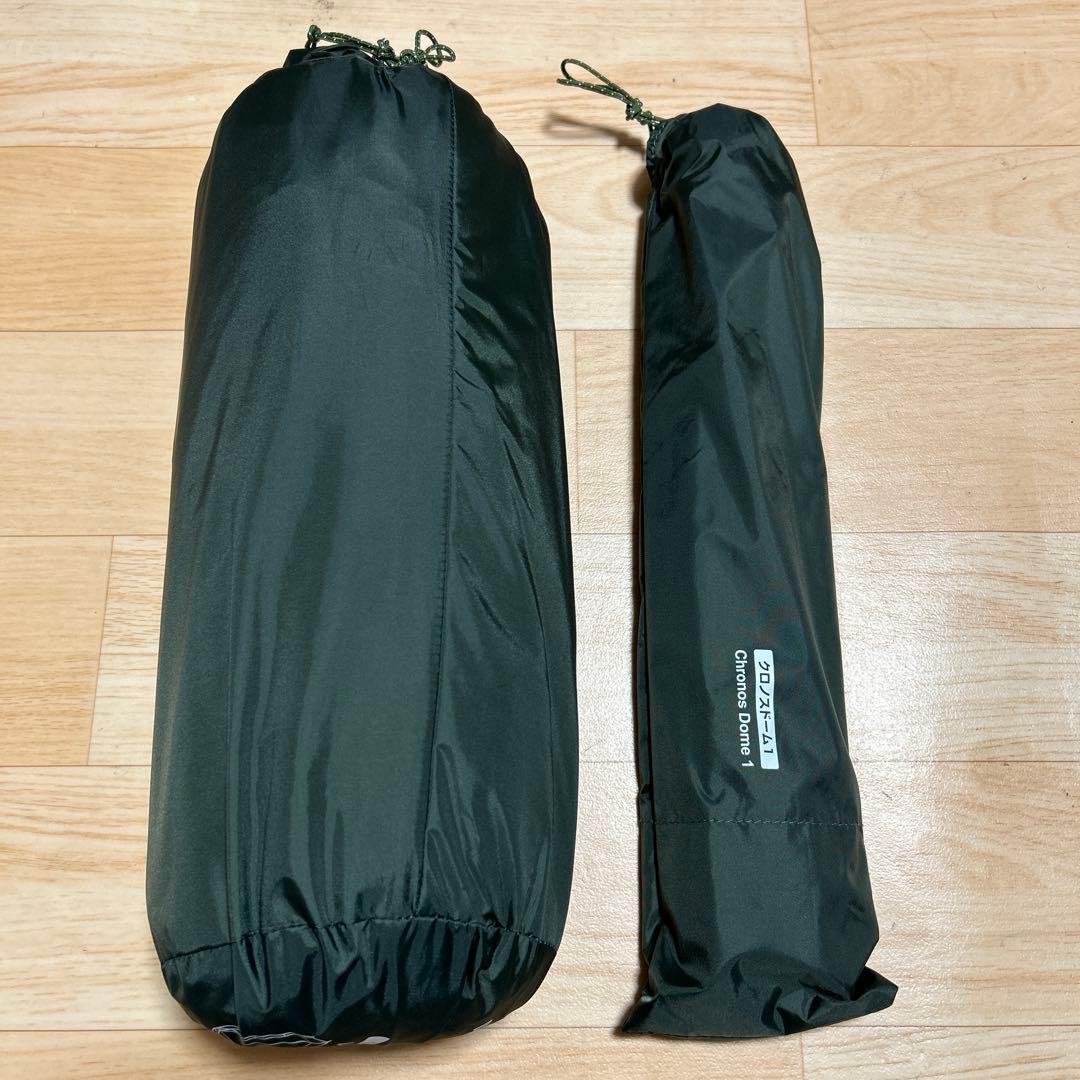 mont-bell クロノスドーム1 型テント グリーン