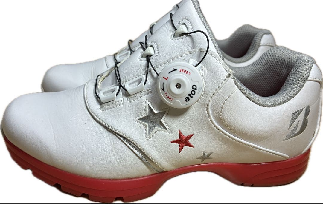 WP ゴルフシューズ (白/ピンク)