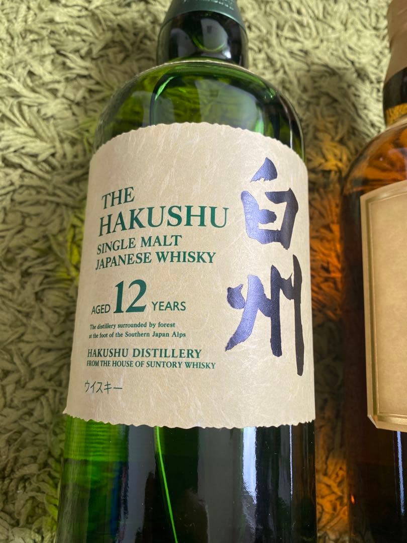 未開封　SUNTORY 白州12年&山崎12年セット　700ml 箱付き
