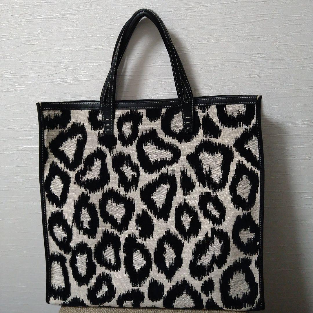 【美品】アヴァケーション　レオパード　トートバッグ　ROCK