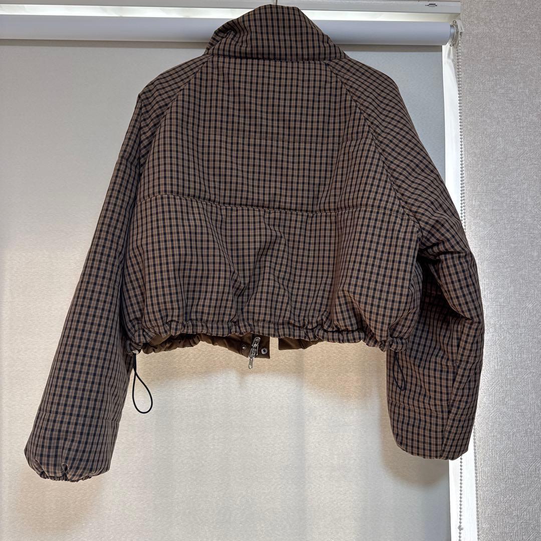 美品⭐︎ Kastaneチェック中綿リバーシブル アウター　S