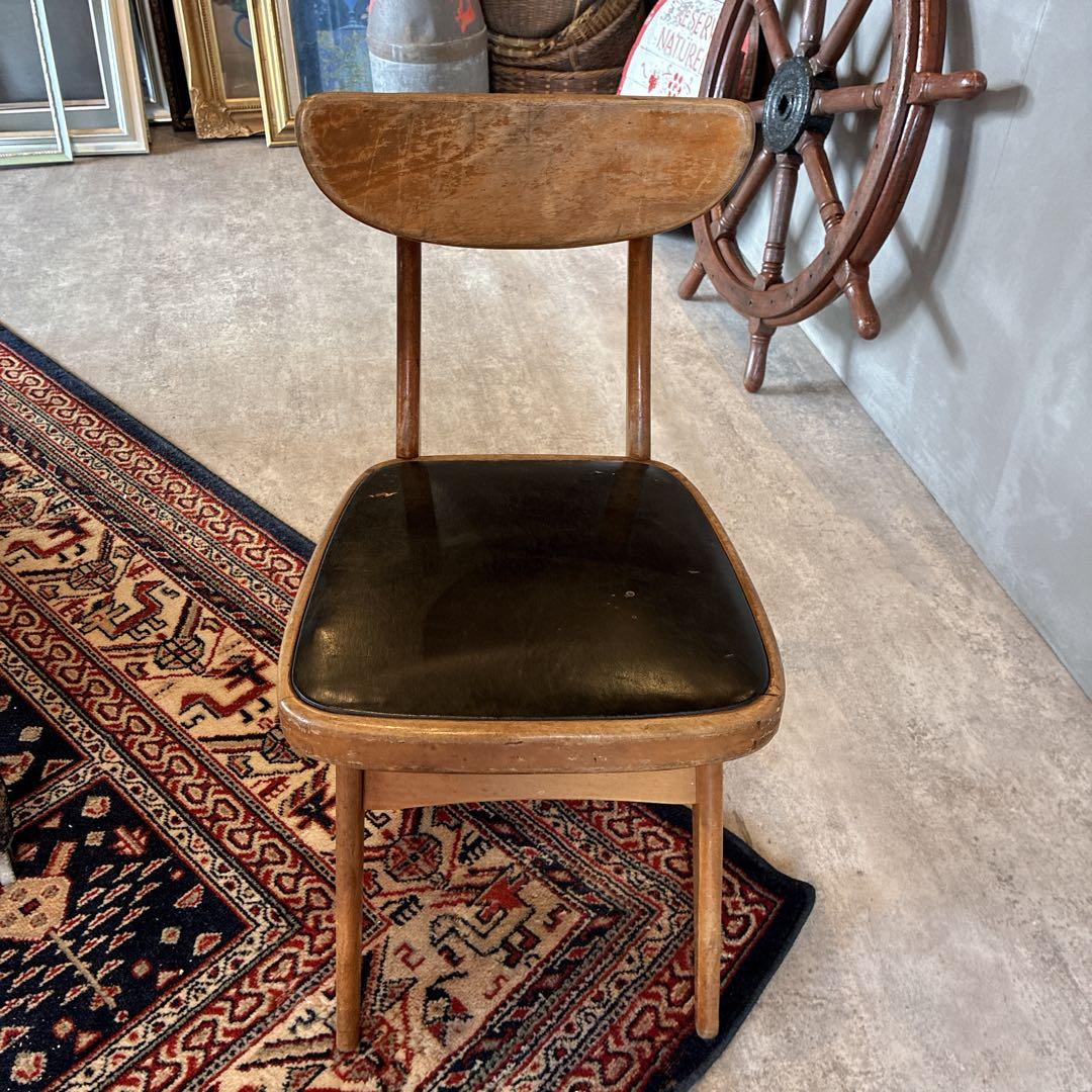 希少　オールドマルニ　デルタチェア　ブラック