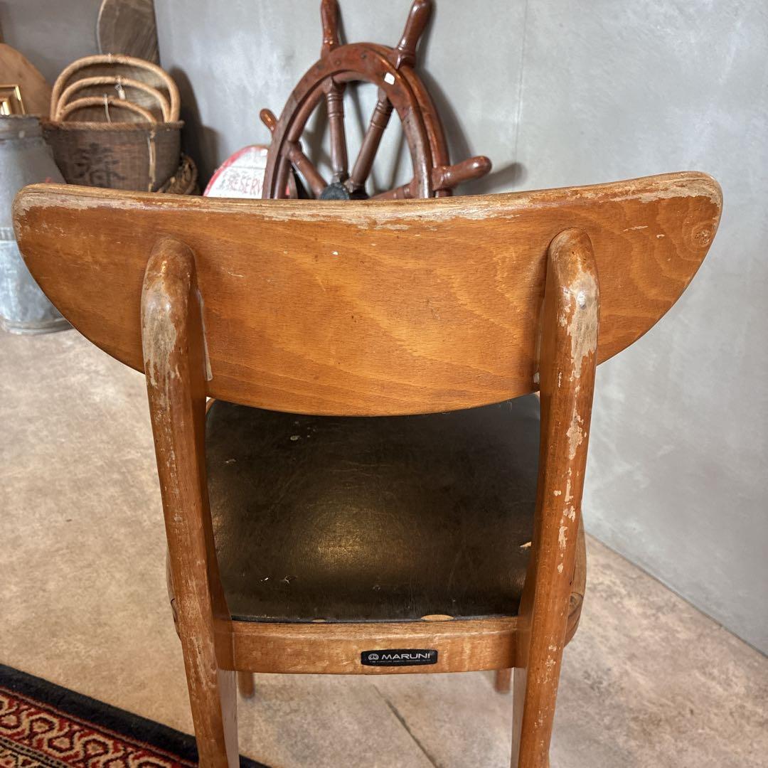 希少　オールドマルニ　デルタチェア　ブラック