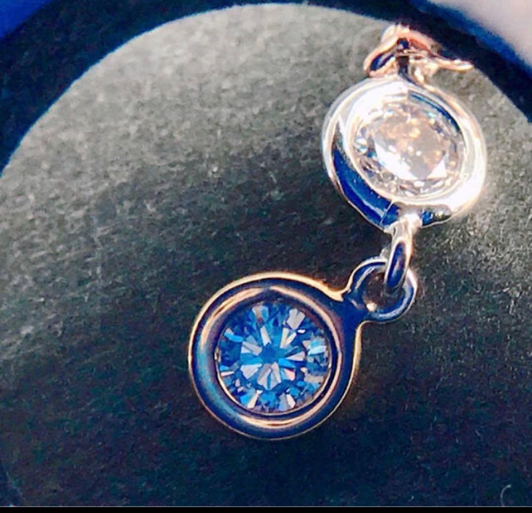 Χmasセール★GSTV k18ピアリングチャーム ダイヤモンド