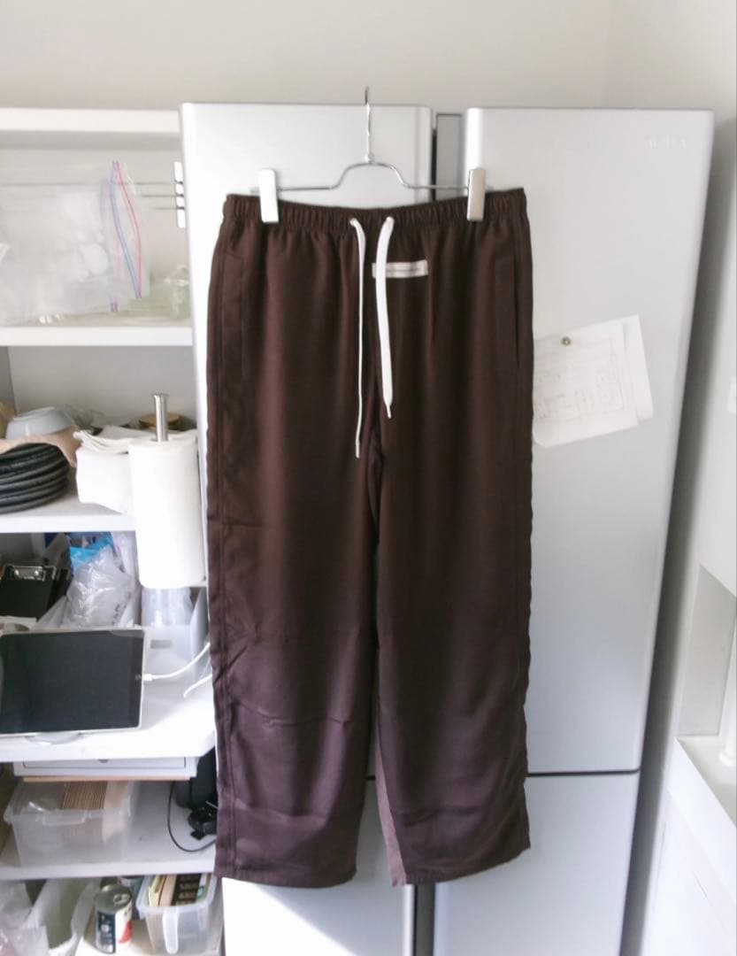 パンツ abelia edoward goucha TRUNK PANTS BROWN