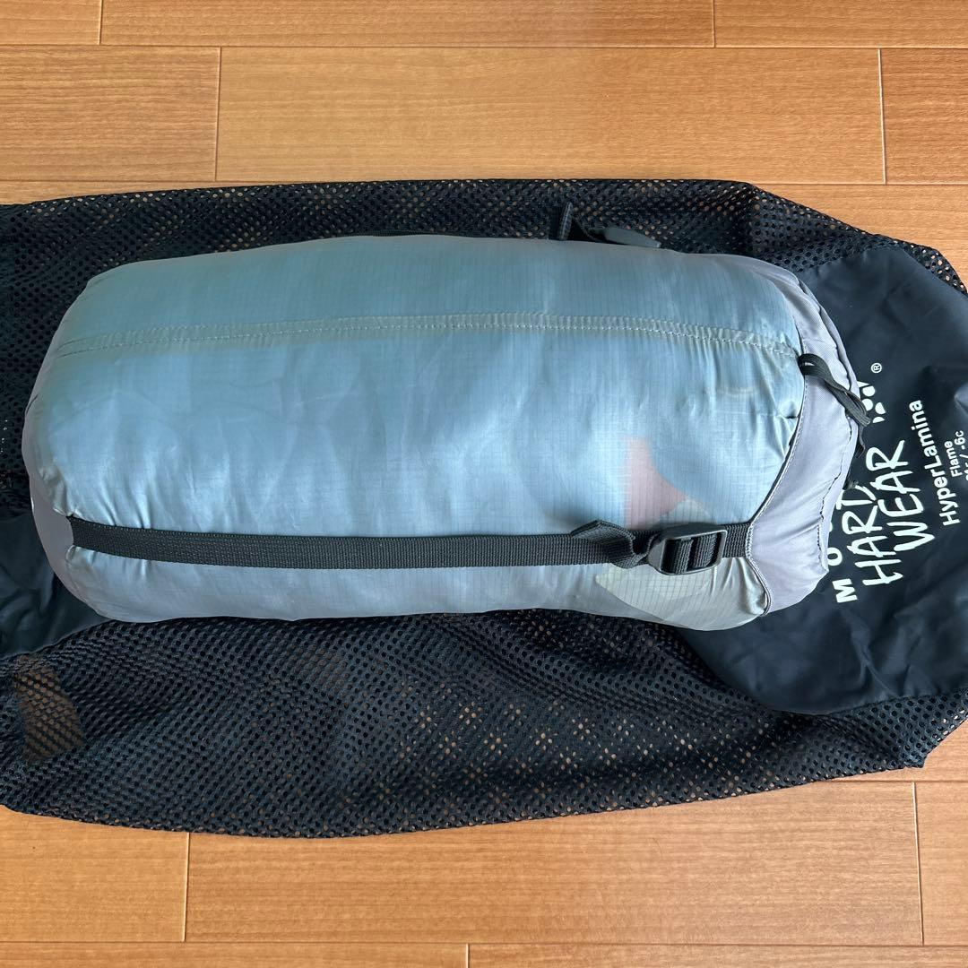 マウンテンハードウェア　HyperLamina 寝袋 21°F / -6°C 青
