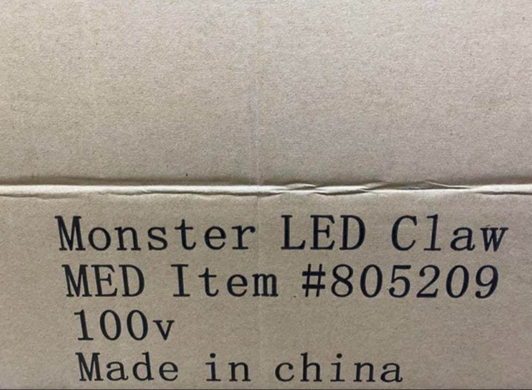 【激レア】Monster Energy LED claw sign