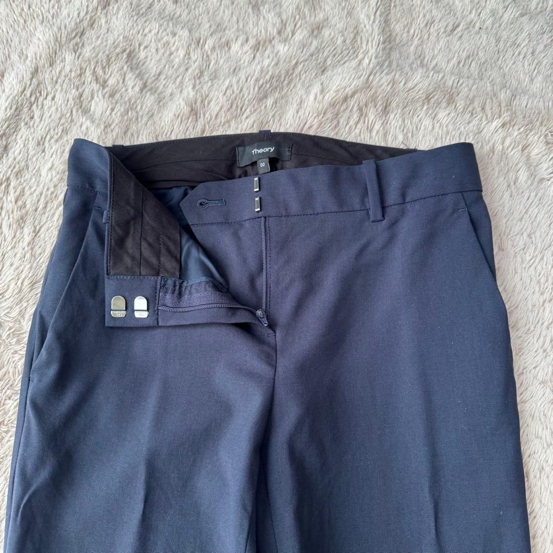 専用 セオリー SUPER TAILOR スーツセットアップ ノーカラー パンツ