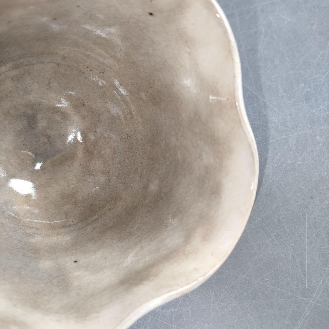 A1207-7/虎渓山 水月窯/粉吹風向付5客/共箱/小鉢/湯呑/懐石道具/