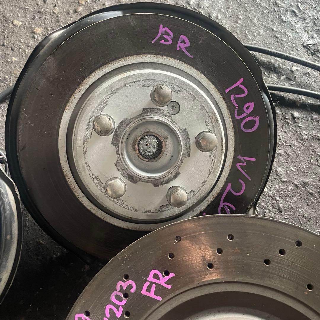 Cクラス用前後ブレーキディスクセット