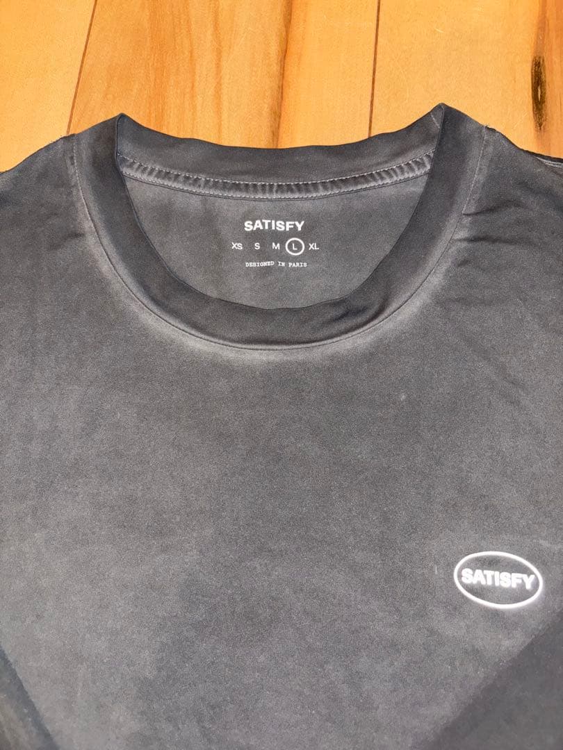 Satisfy Running AuraLite Long Tee サイズL