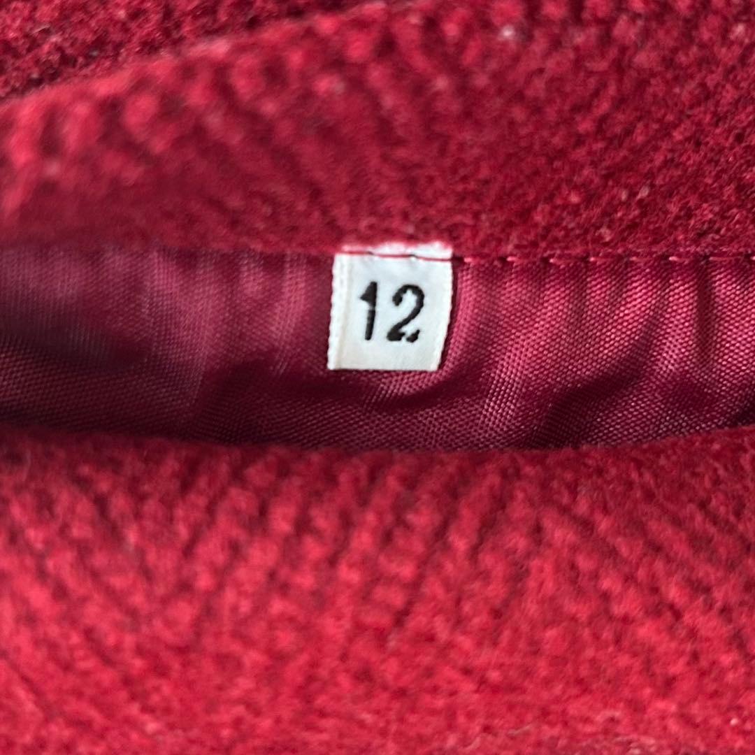 【XL】OLD ENGLAND ダッフルコート ヘリンボーン　ウール　英国製