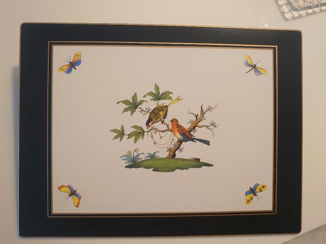 ヘレンド　LADY　CLAER 　ロスチャイルドバード　ランチョンマット