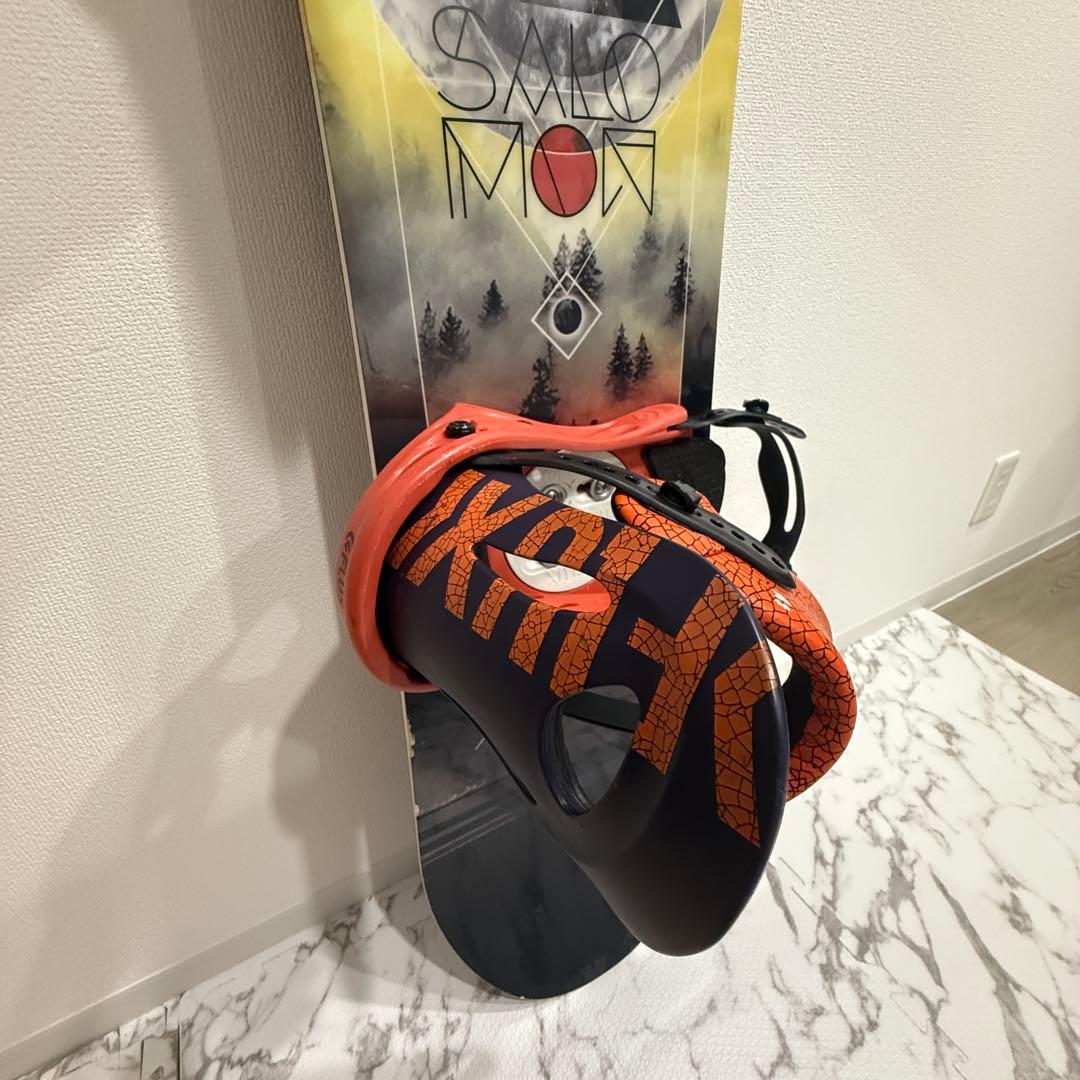 SALOMON スノーボード SUBJECT149 FLUX ビンディング　RP