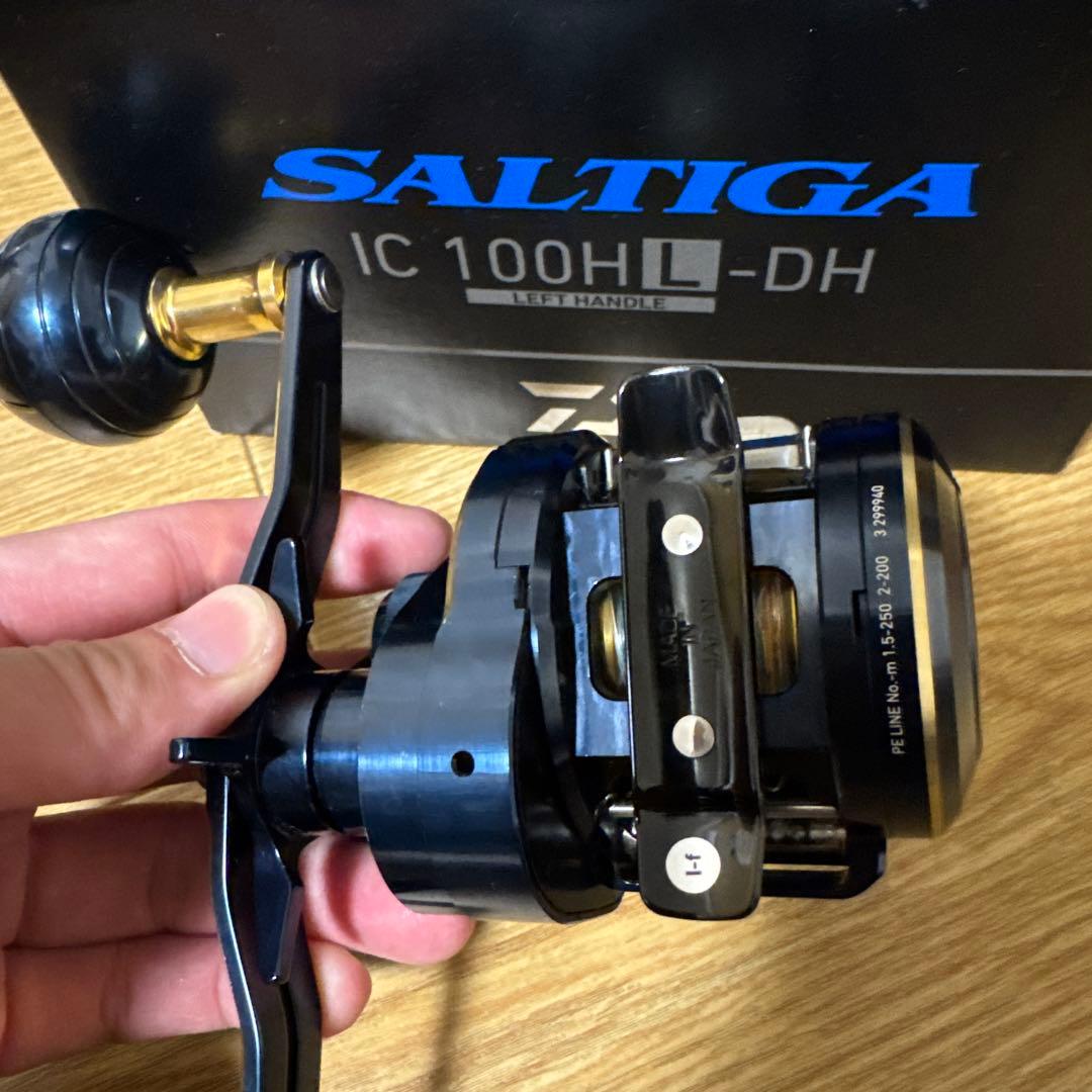 SALTIGA IC 100HL-DH 左ハンドルベイトリール
