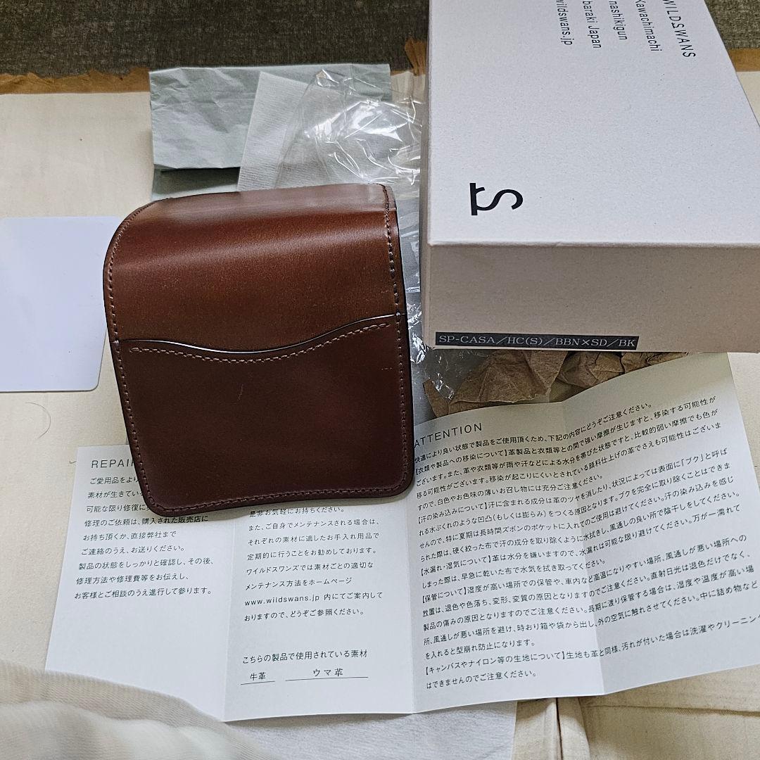 WILDSWANS CASA カーサ シェルコードバン Cordovan 財布