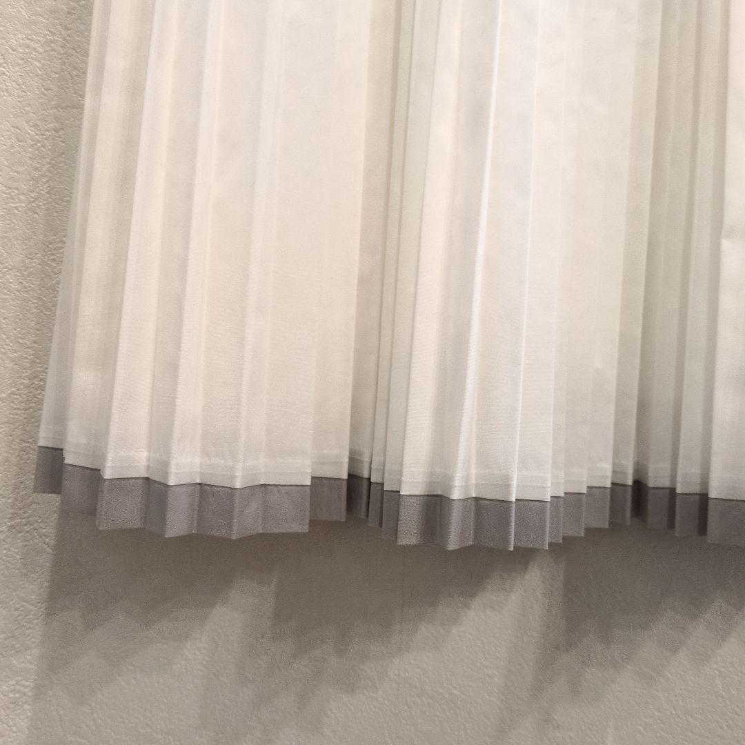 【新品タグ付】Side accordion line pleated skirt