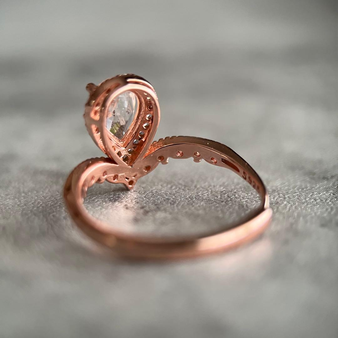 【専用】光の粒みたいなフェナカイトのリング　ソ付きケース付きシルバー　お守り指輪