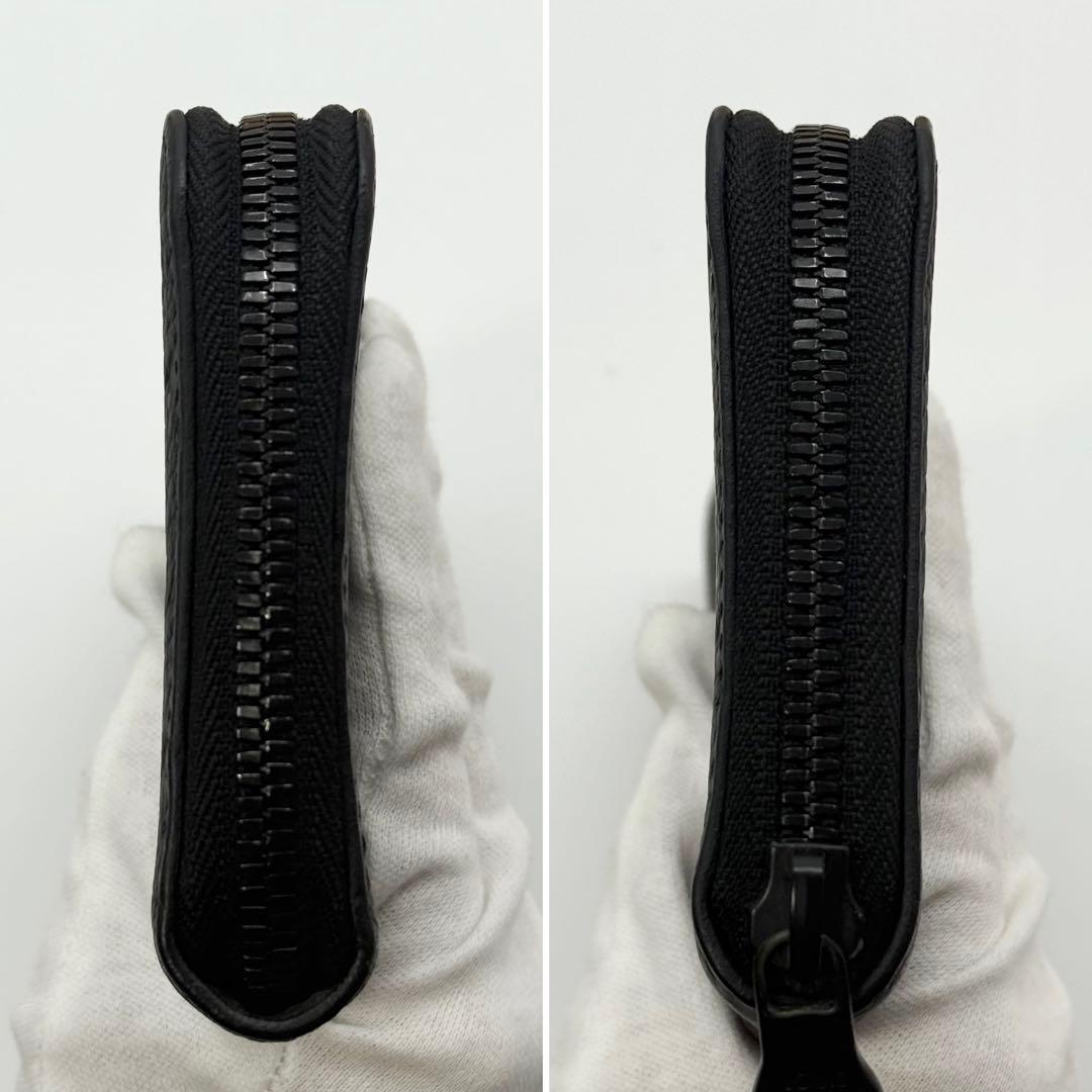 極美品 IC内蔵✨ルイヴィトン モノグラム トリヨン ヴェルティカル 長財布 黒