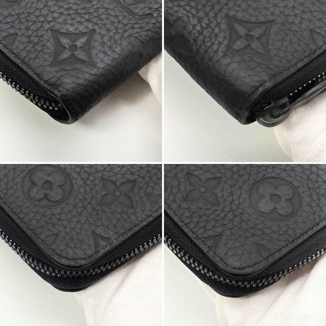 極美品 IC内蔵✨ルイヴィトン モノグラム トリヨン ヴェルティカル 長財布 黒