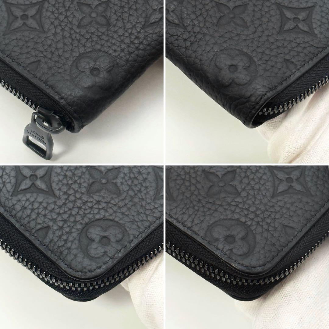 極美品 IC内蔵✨ルイヴィトン モノグラム トリヨン ヴェルティカル 長財布 黒