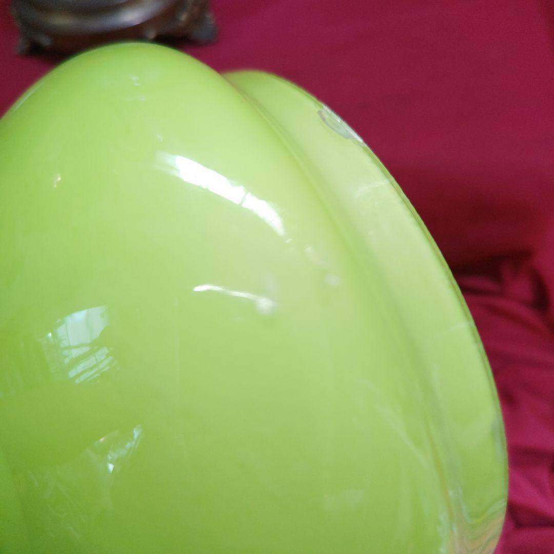 アンティーク　陶器　花柄　電気スタンドライト(送料無料)【最終価格】