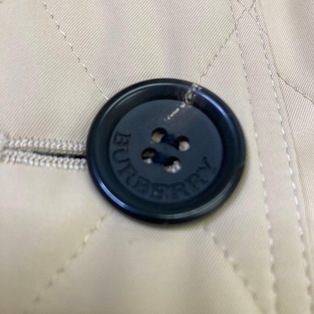 BURBERRY LONDON キルティング トレンチコート ノバチェック 38