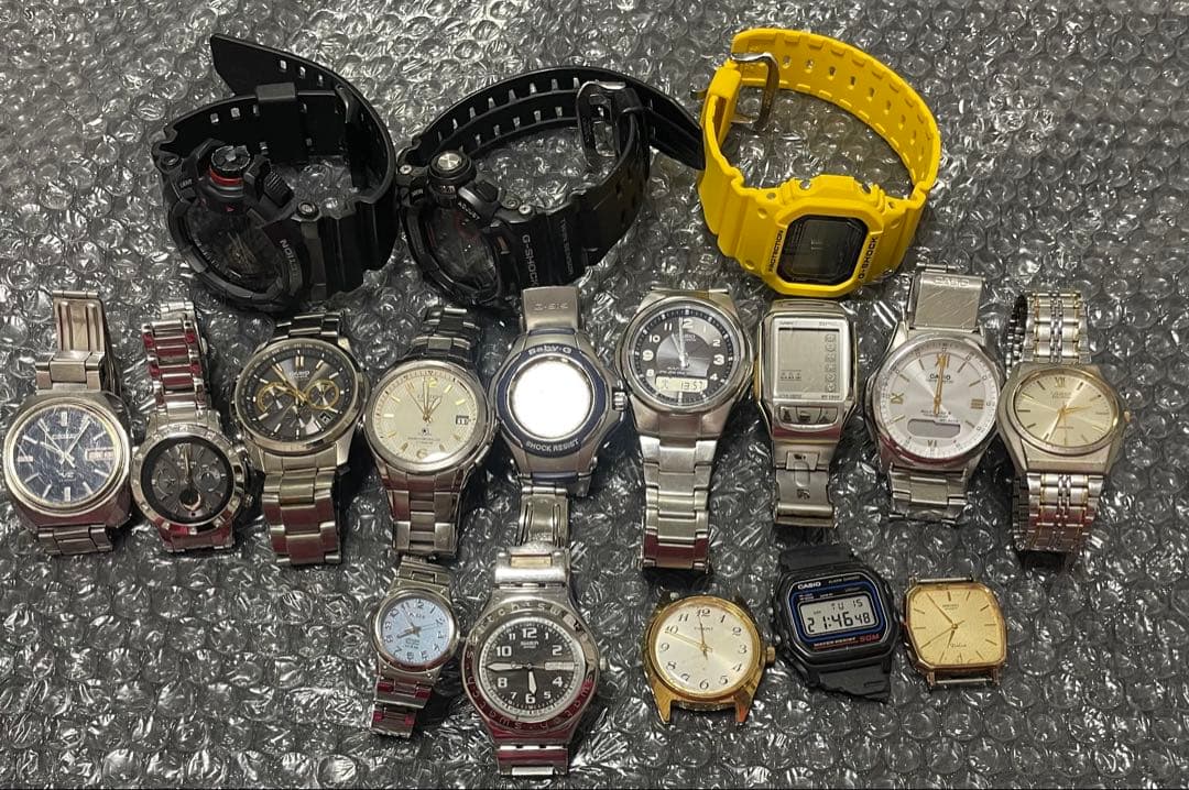 CASIO SEIKO など 腕時計まとめ17点セットジャンク品