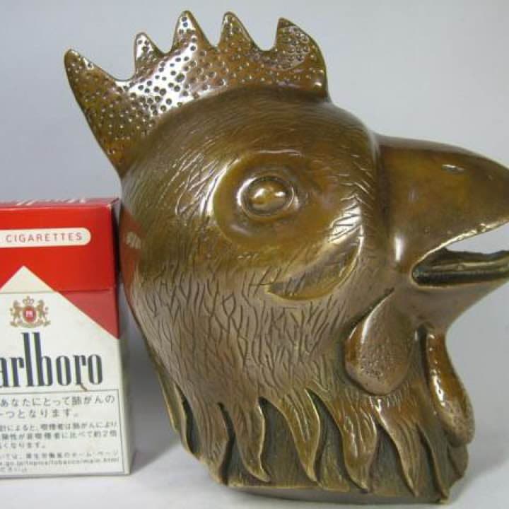 円明園十二生肖獣首銅像【酉（とり)】