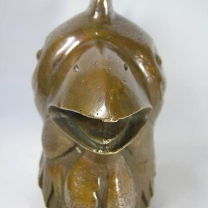 円明園十二生肖獣首銅像【酉（とり)】