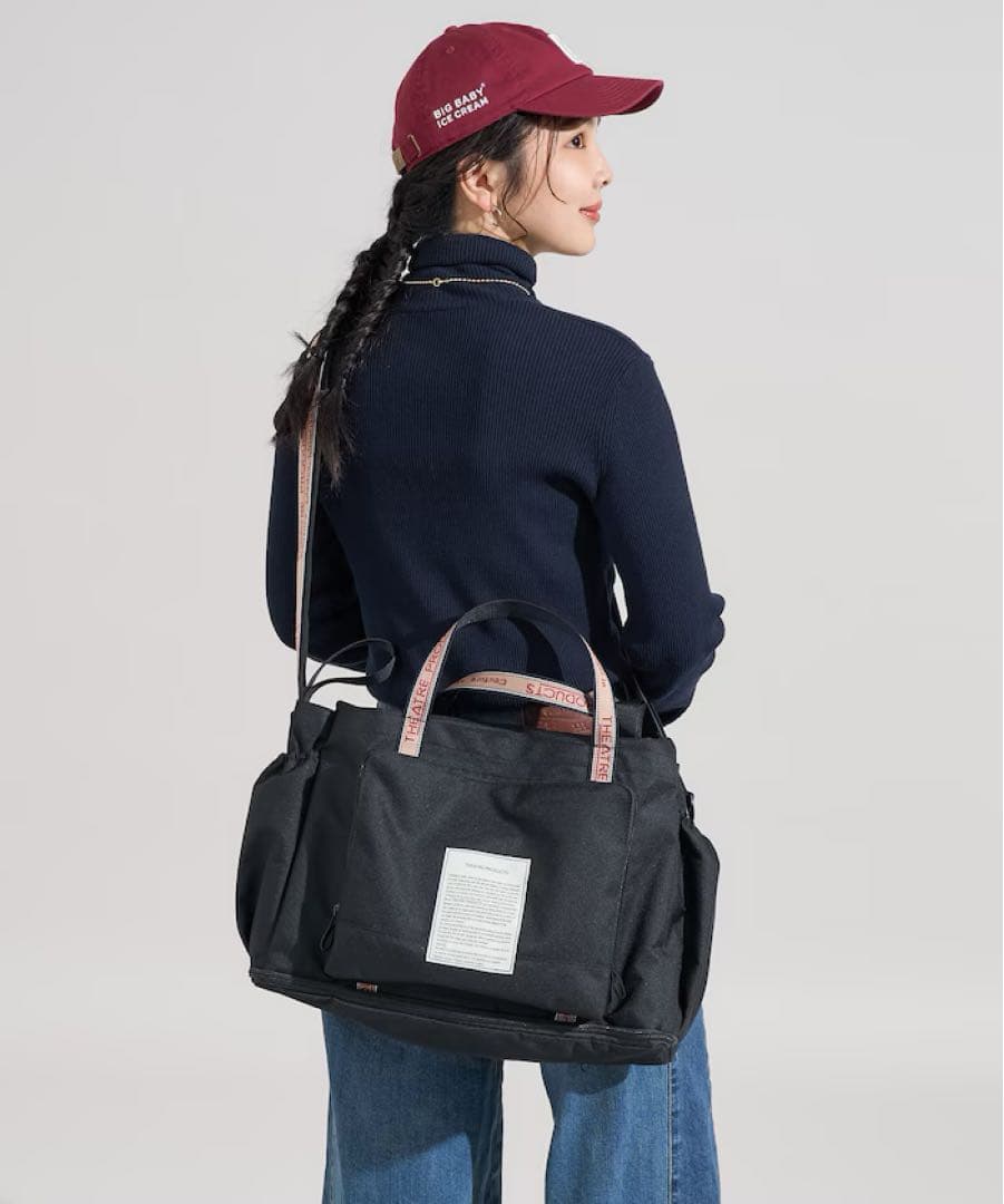 THEATRE PRODUCTS別注撥水マルチペアレンツジャガードテープトート