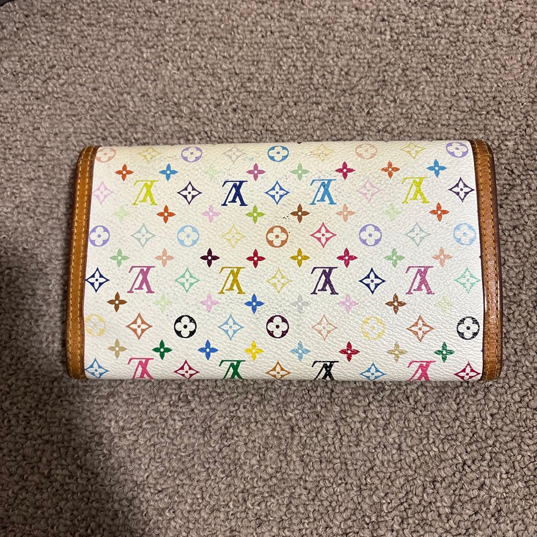 Louis Vuitton モノグラム・マルチカラー 三つ折り財布