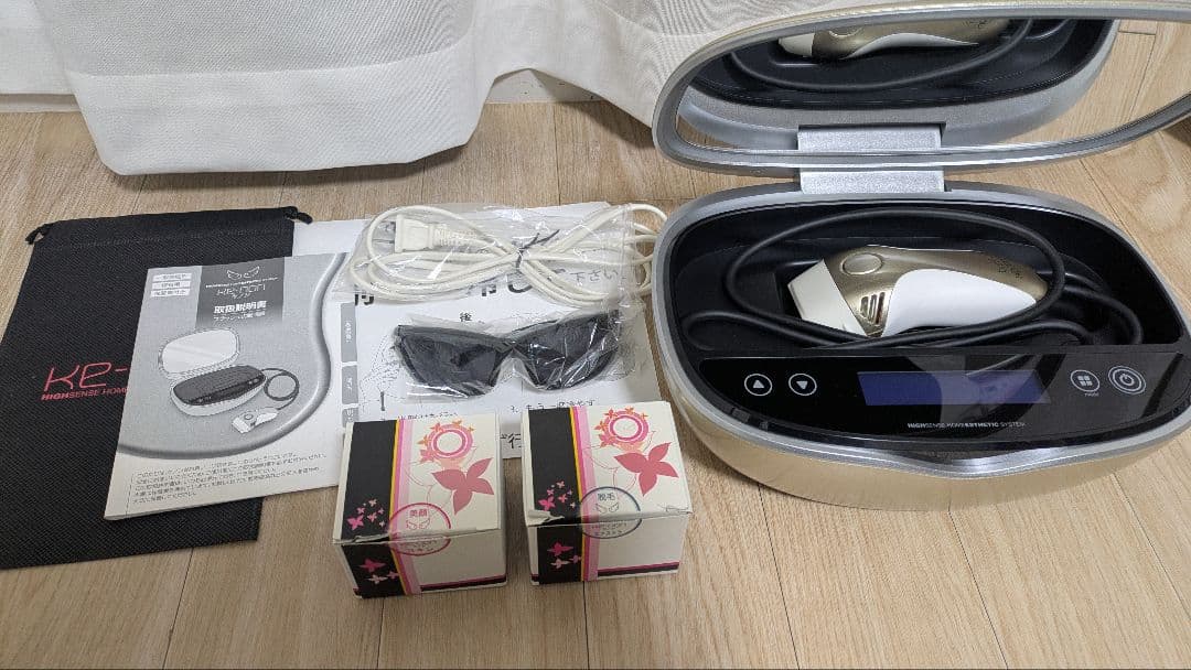 【美品】 ケノン ver.8.0 光脱毛器 2020　未使用カートリッジ付き