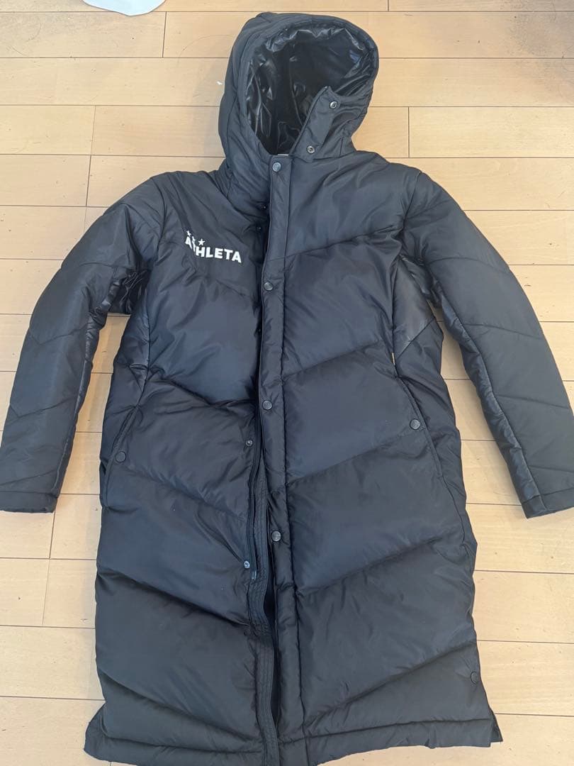 ATHLETA ベンチコート S ブラック