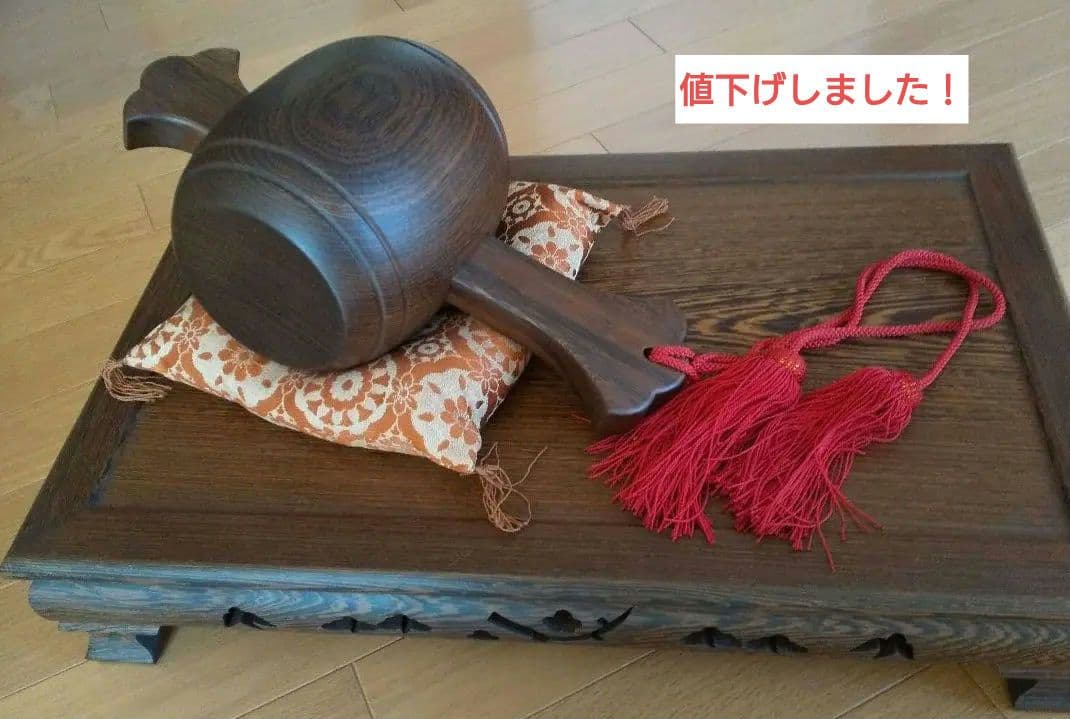【値下げしました！】【縁起物】打出の小槌 工芸品