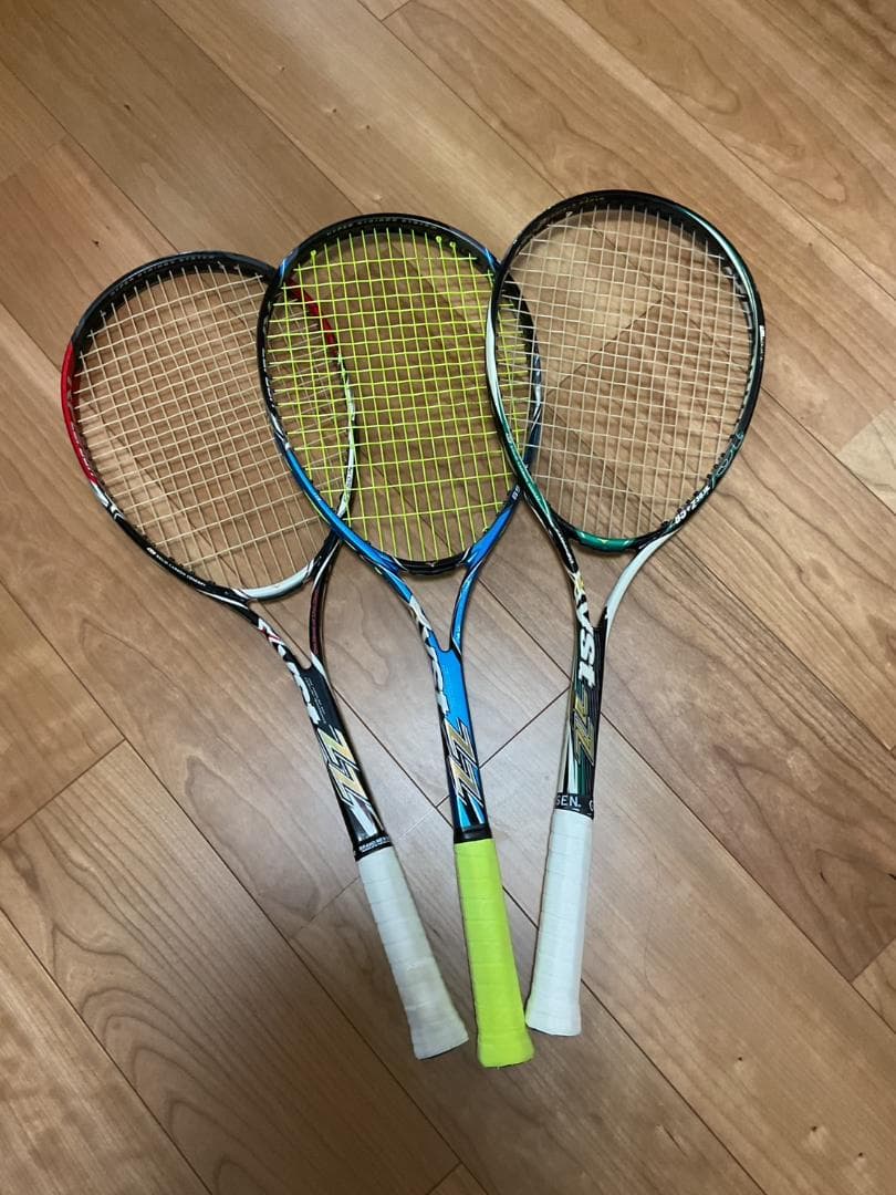 ミズノ（MIZUNO） ソフトテニス ラケット XYST ZZ　3本セット