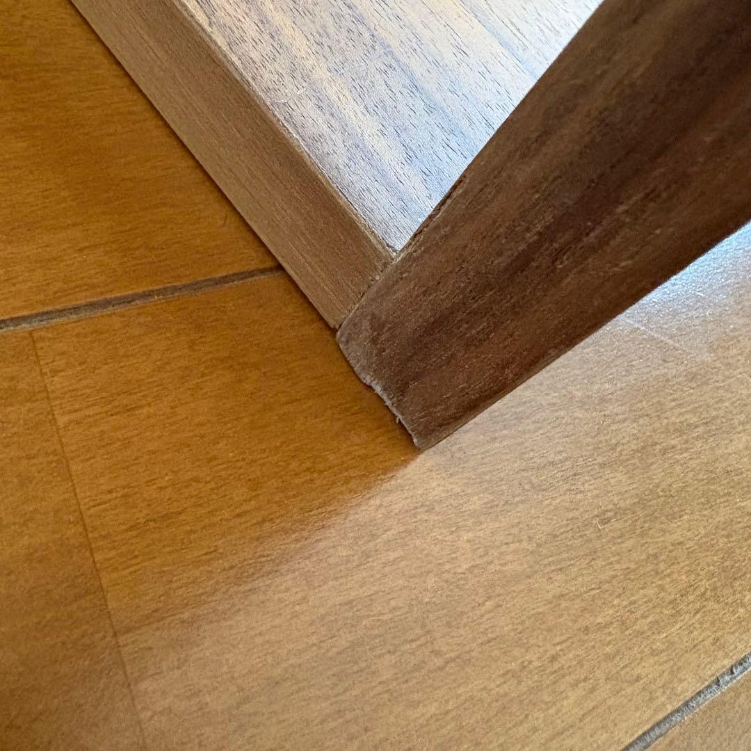 ① MUJI 無印良品 スタッキングシェルフセット・３段×２列・ウォールナット材