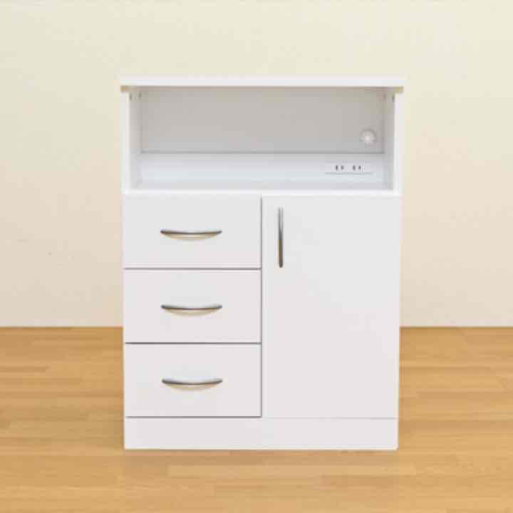 ☆定価34344円☆シンプル電話台　DBR/WH