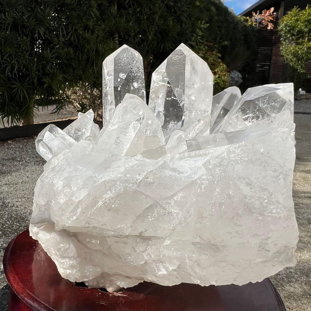 ✮想像絶する 最強クリスタル✮極上S級☆アーカンソー州産 水晶クラスター 天然石
